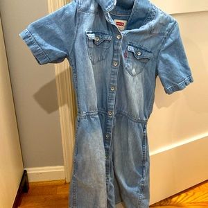 Girls 10-12 LEVIS denim dress